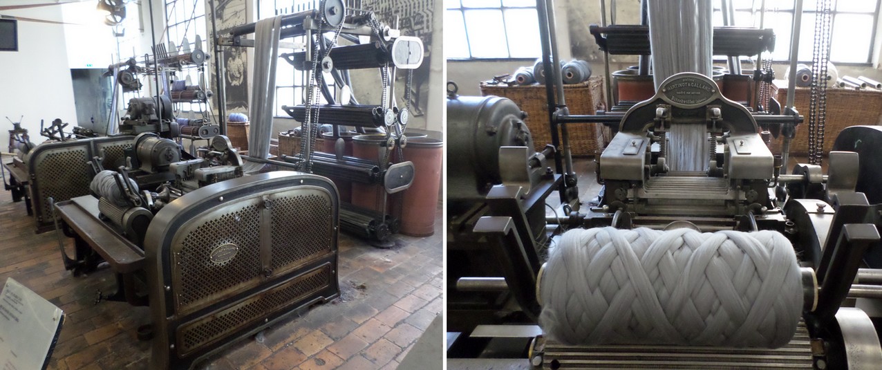 Écomusée de l'Avesnois, Musée du Textile et de la Vie Sociale de Fourmies, machine textile.