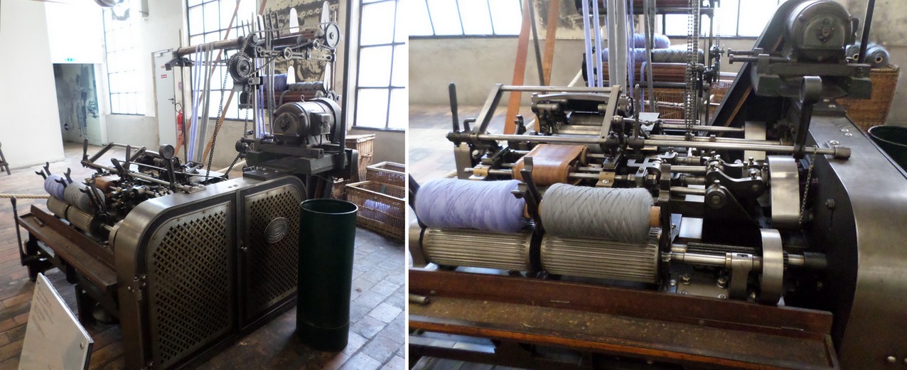 Écomusée de l'Avesnois, Musée du Textile et de la Vie Sociale de Fourmies, machine textile.