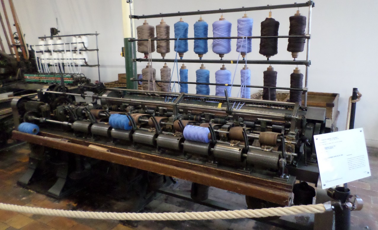 Écomusée de l'Avesnois, Musée du Textile et de la Vie Sociale de Fourmies, machine textile.