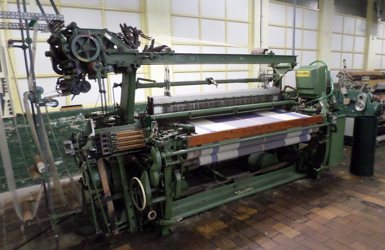 Écomusée de l'Avesnois, Musée du Textile et de la Vie Sociale de Fourmies, machine textile.