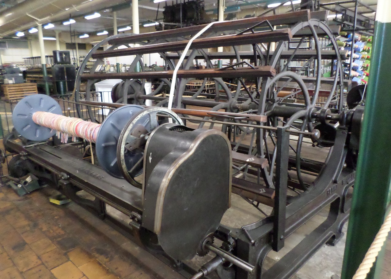 Écomusée de l'Avesnois, Musée du Textile et de la Vie Sociale de Fourmies, machine textile.