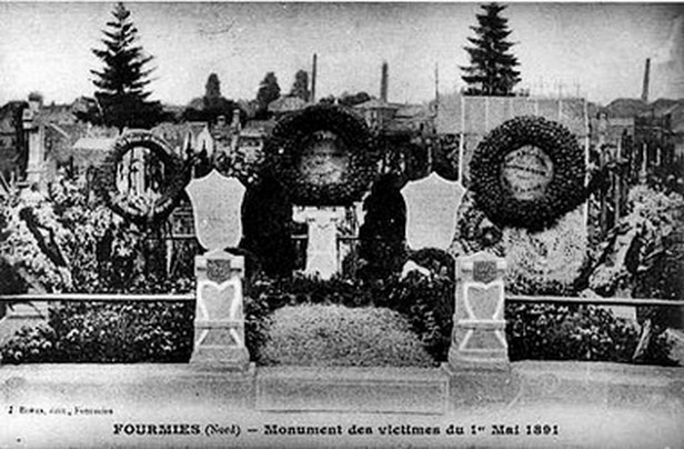 Écomusée de l'Avesnois, Musée du Textile et de la Vie Sociale de Fourmies, évocation 1er Mai 1891