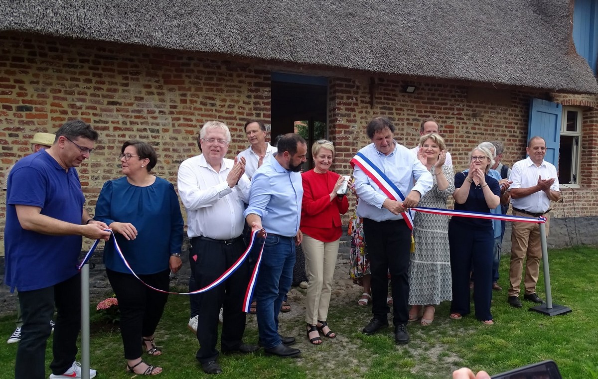 La Maison du Sabotier à Jolimetz, inauguration