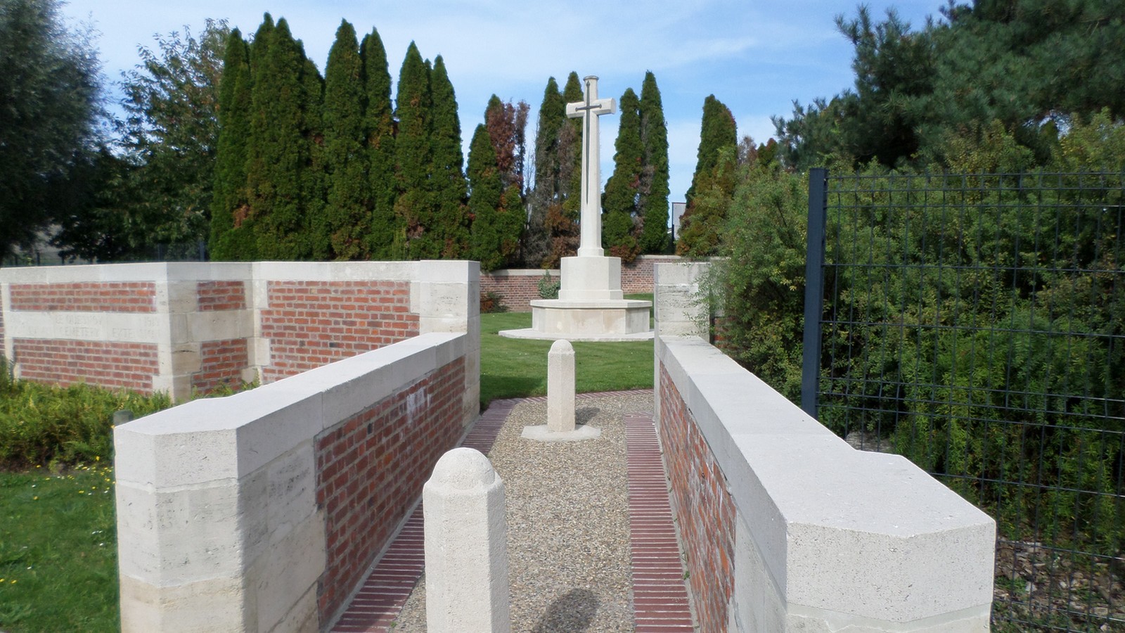 Le cimetière militaire du Commonwealth du Quesnoy