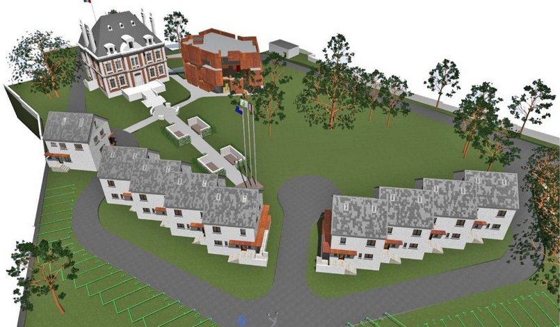 Projet du musée néo-zélandais au Quesnoy