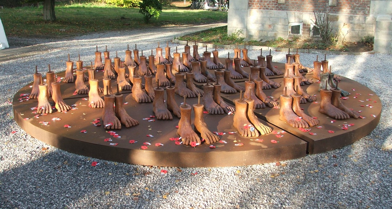 Le Quesnoy, le musée néo-zélandais, sculpture