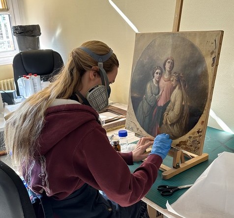 Musée Henri Boëz, Allégorie, restauration