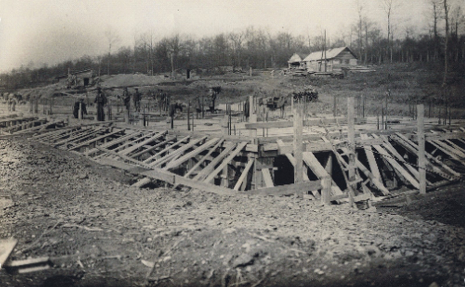 Musée du Sanatorium de Felleries-Liessies, travaux.