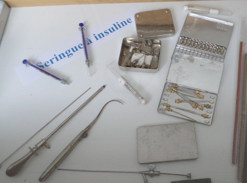 Musée du Sanatorium de Felleries-Liessies, matériel chirurgical.