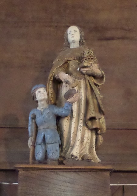 Eglise de Neuville en Avesnois, statue