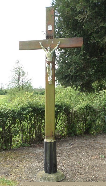 Calvaire de l'église à Noyelles sur Sambre.