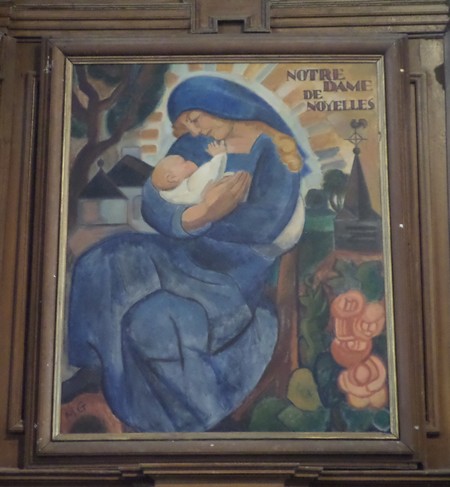 Eglise de Noyelles sur Sambre, tableau de Gromaire