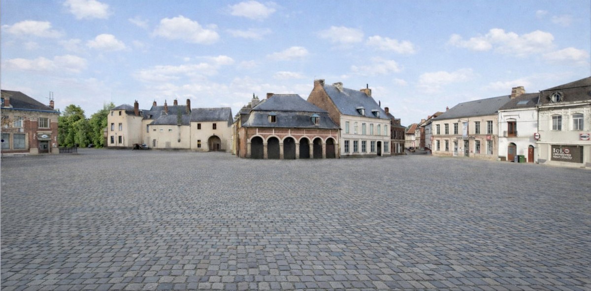 Place de Le Quesnoy hier