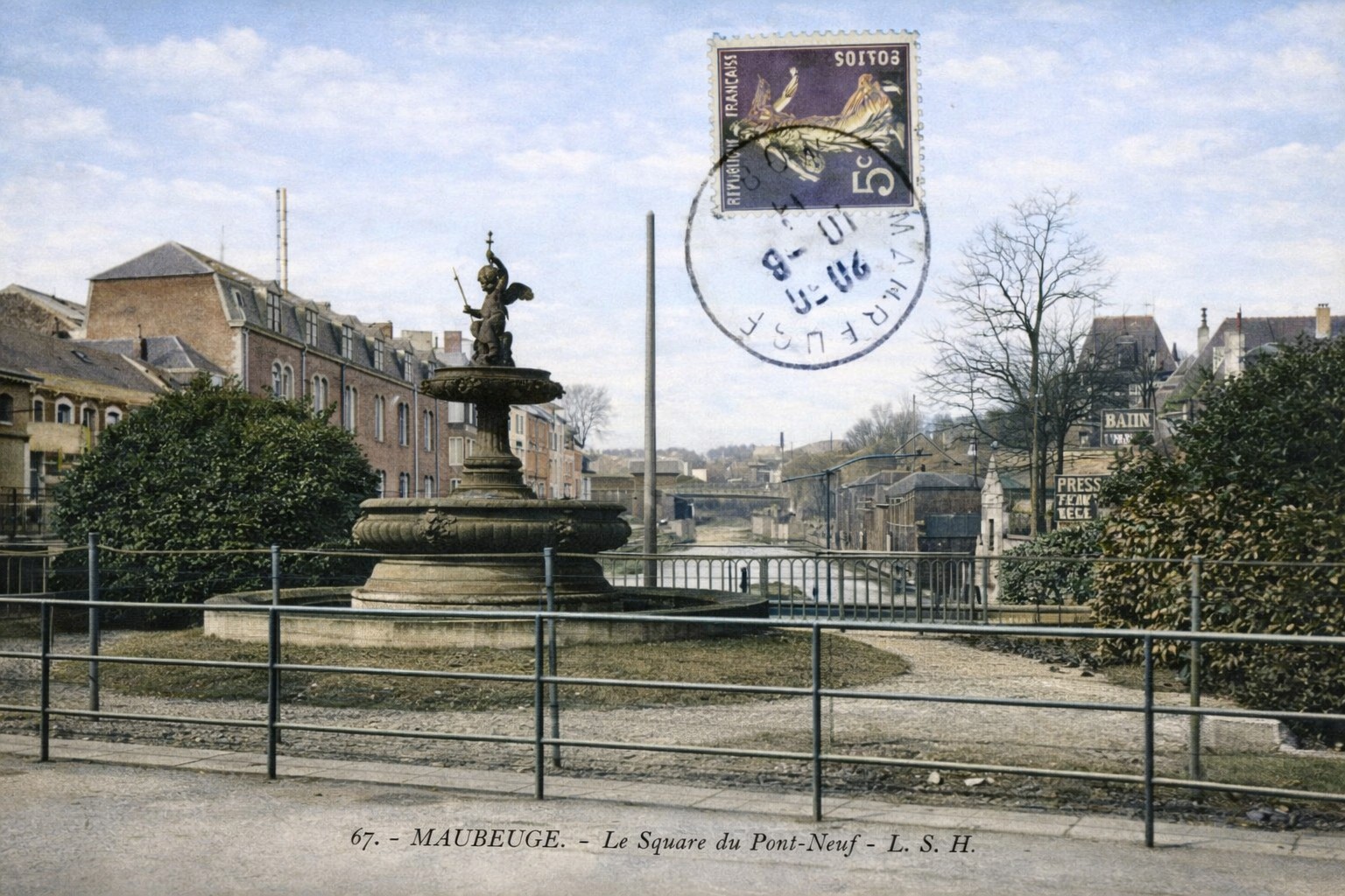 Fontaine du square de Maubeuge