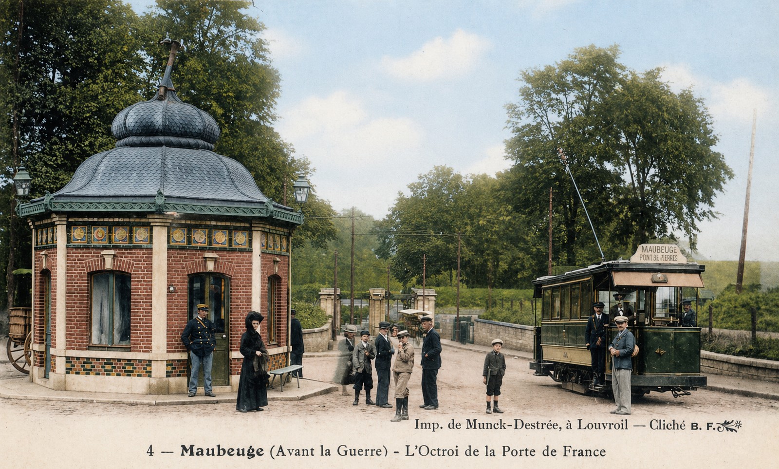 Octroi et pont-levis de la demi-lune de la Porte de France