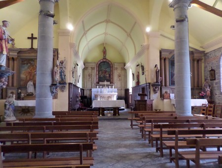 Eglise de Petit Fayt, intérieur
