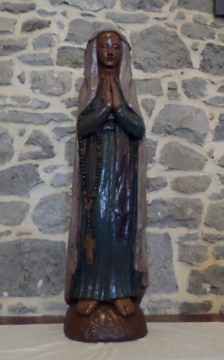 Eglise de Petit Fayt, sculpture