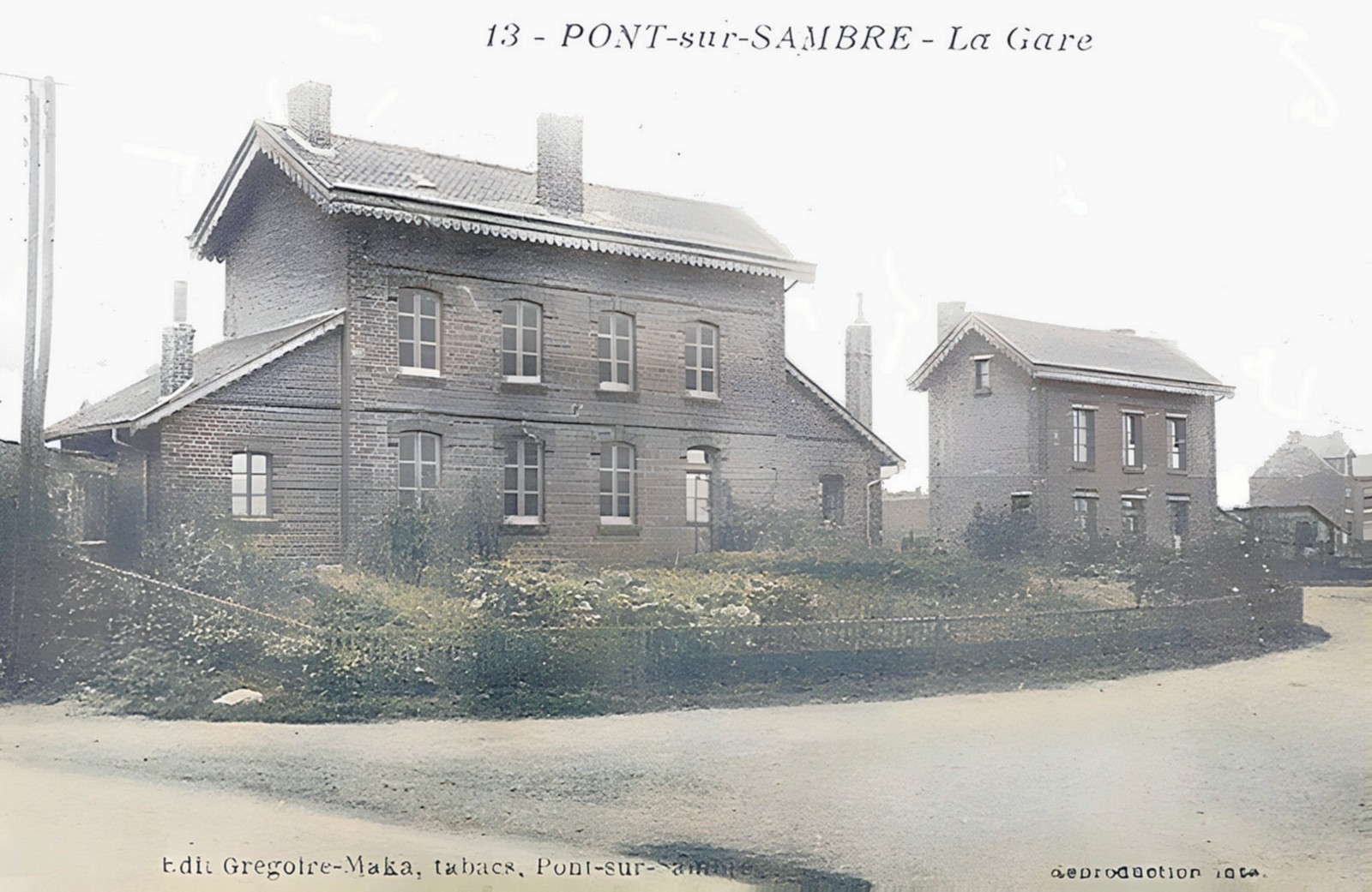 Pont sur Sambre, l'ancienne gare.