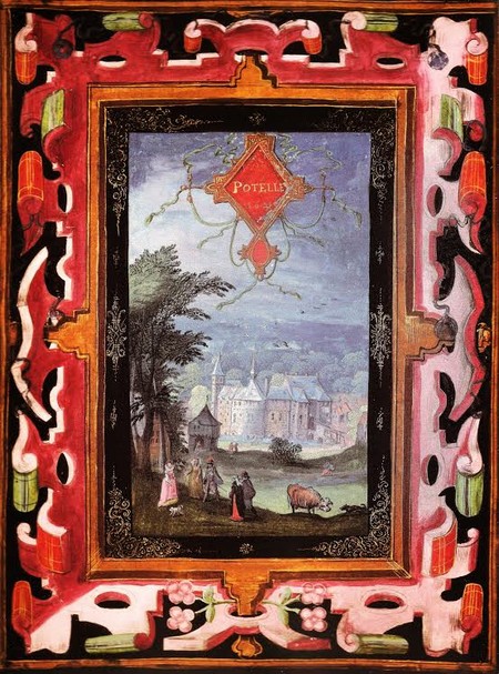Potelle sur les albums de Croÿ.