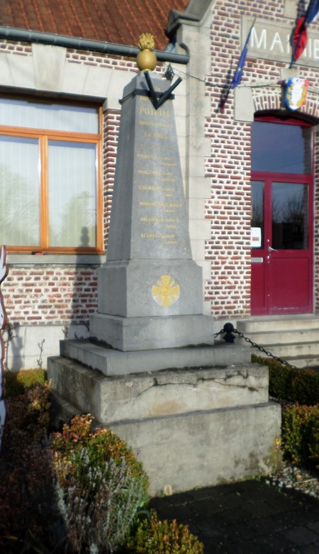 Potelle, monument aux Morts.
