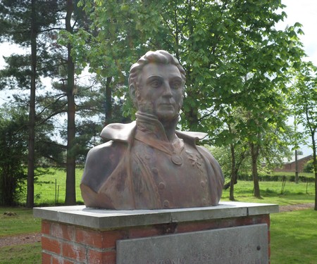 Preux au Bois, buste de José de Sucre