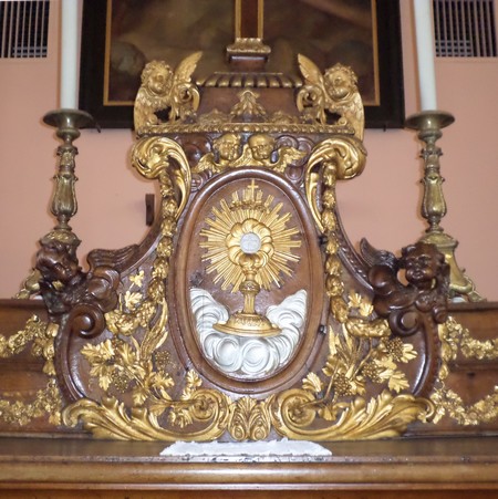 Eglise de Preux au Bois, tabernacle