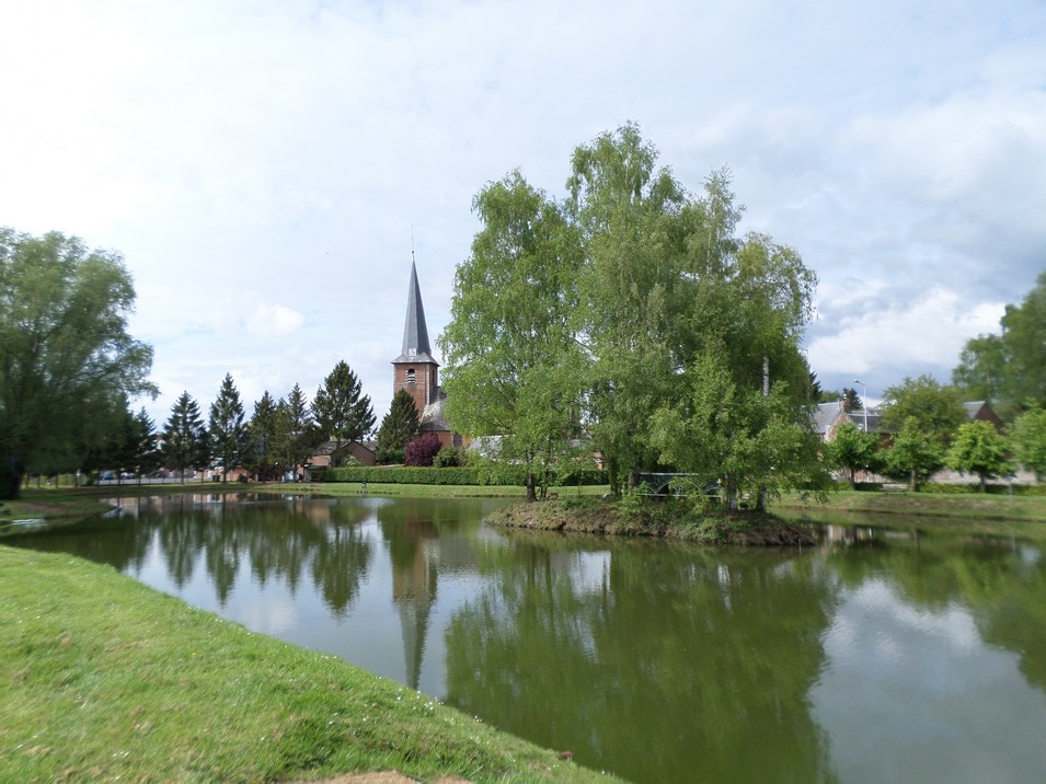 Preux au Bois, étang de plaisance