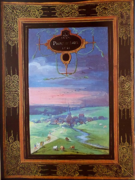 Preux au Sart sur les albums de Croÿ.