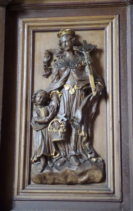 Eglise de Preux au Sart, détail de la chaire