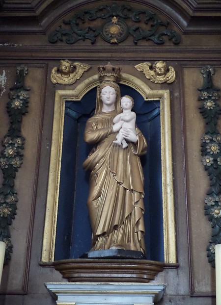 Eglise de Preux au Sart, vierge