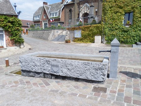 Preux au Sart, fontaine
