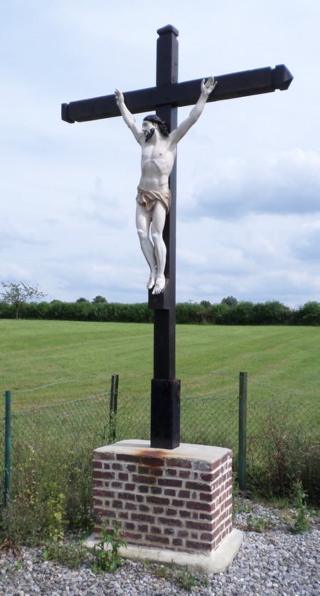 Calvaire situé à Prisches.