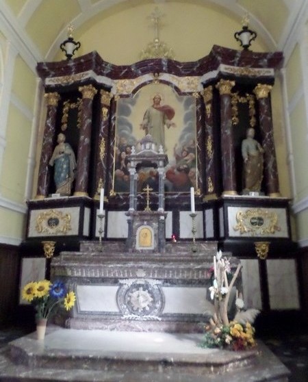 Eglise de Prisches, choeur