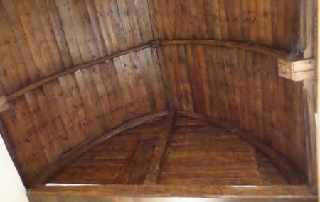 Eglise de Quiévelon, voûte.