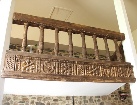 Eglise de Rainsars, poutre sculptée