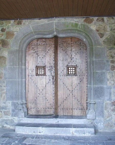 Eglise de Rainsars, le porche