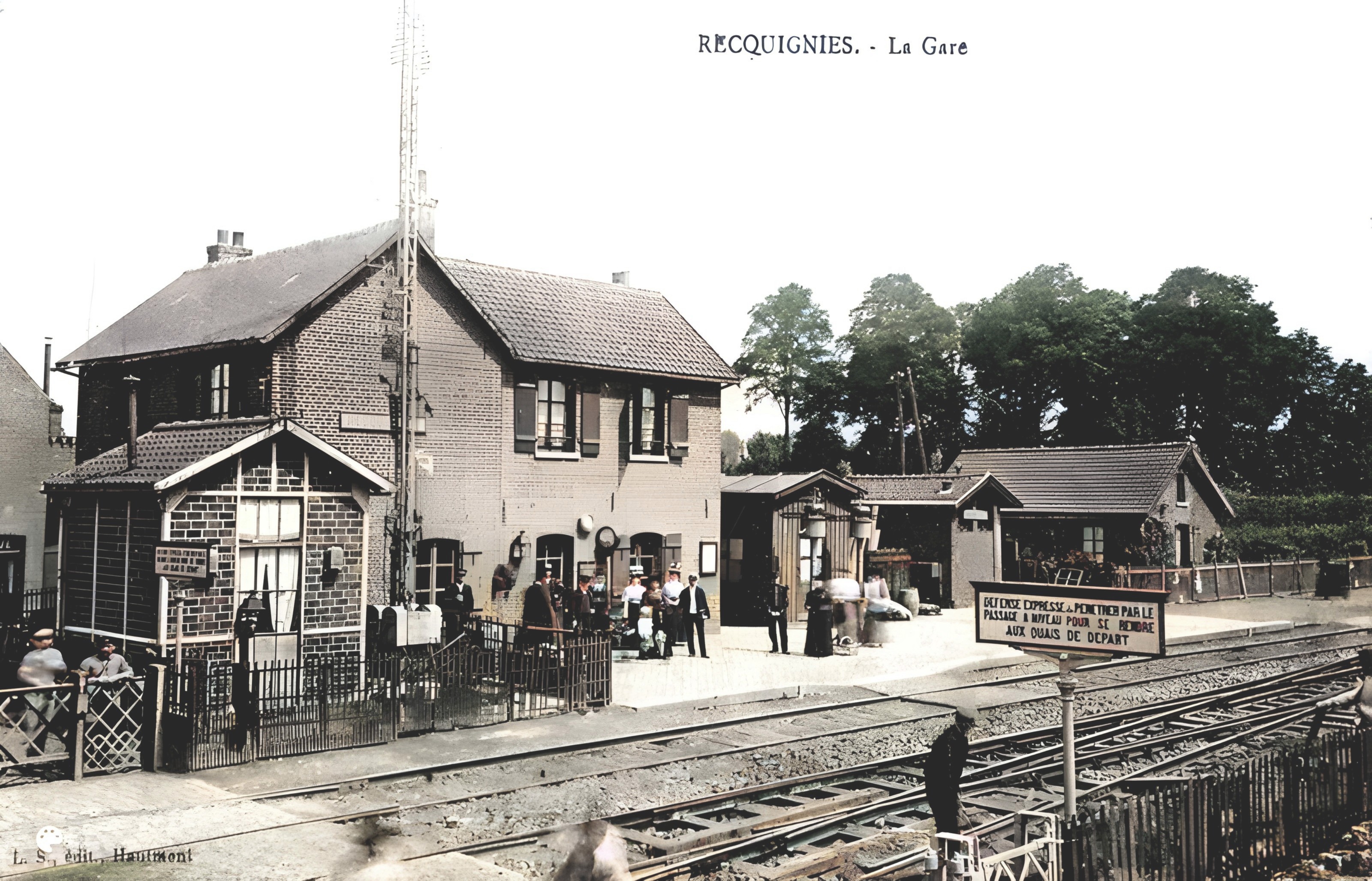 Ancienne gare de Recquignies
