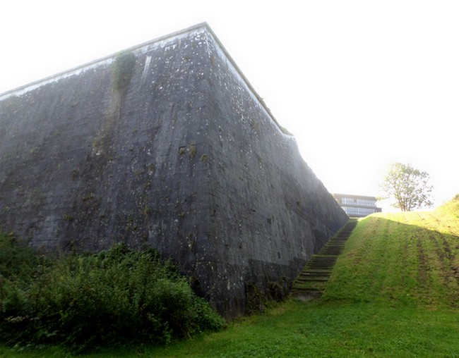 Les remparts d'Avesnes sur Helpe.