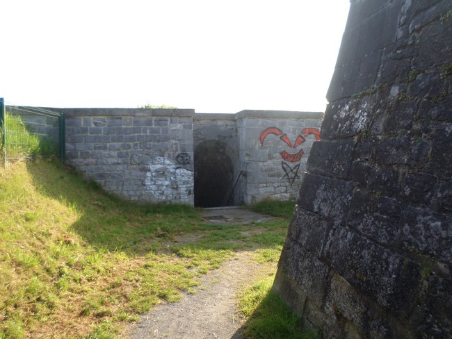 Les remparts d'Avesnes sur Helpe.