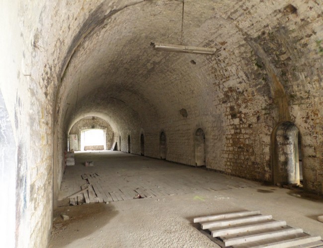 Les remparts d'Avesnes sur Helpe, casemate