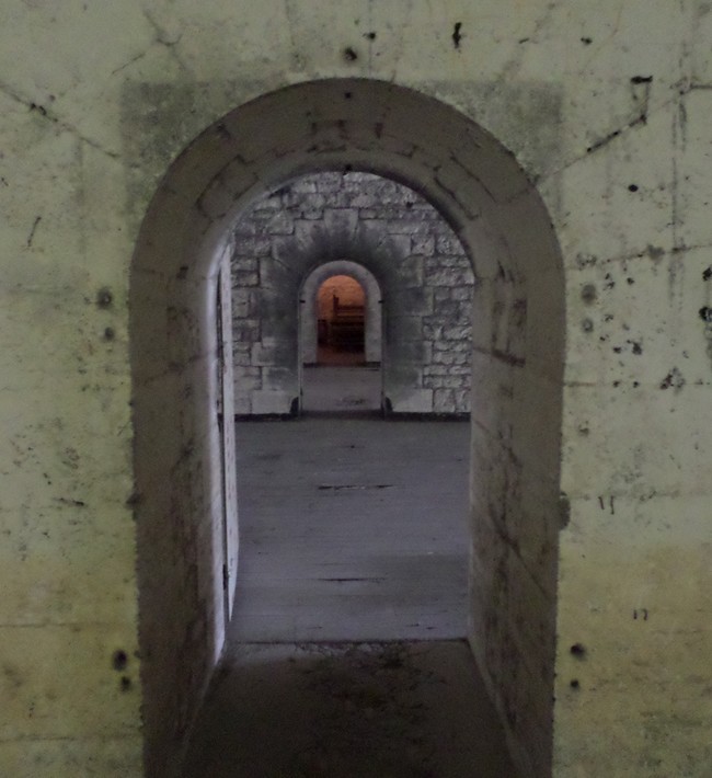 Les remparts d'Avesnes sur Helpe, casemate