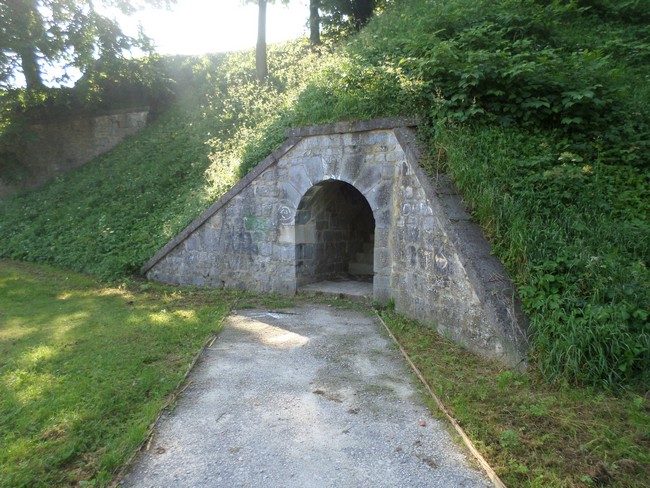 Les remparts d'Avesnes sur Helpe.