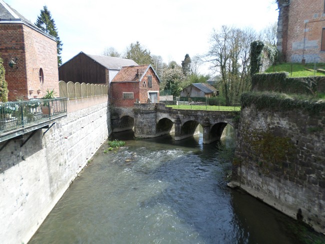 Les remparts d'Avesnes sur Helpe.