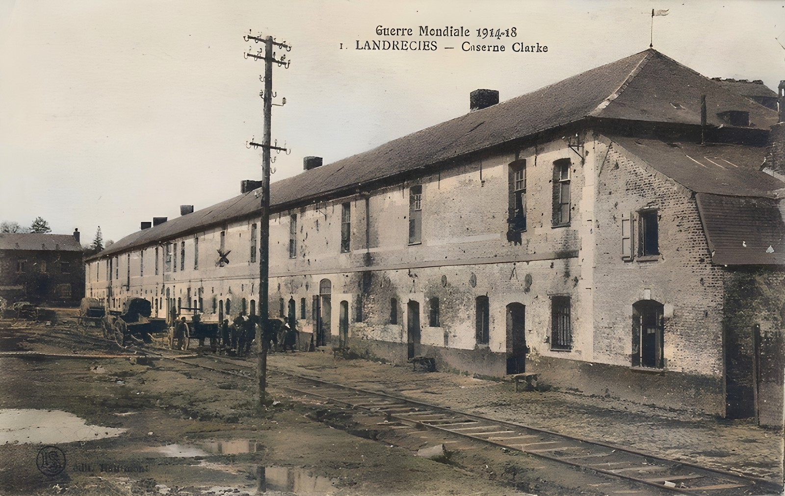 Remparts de Landrecies, caserne.