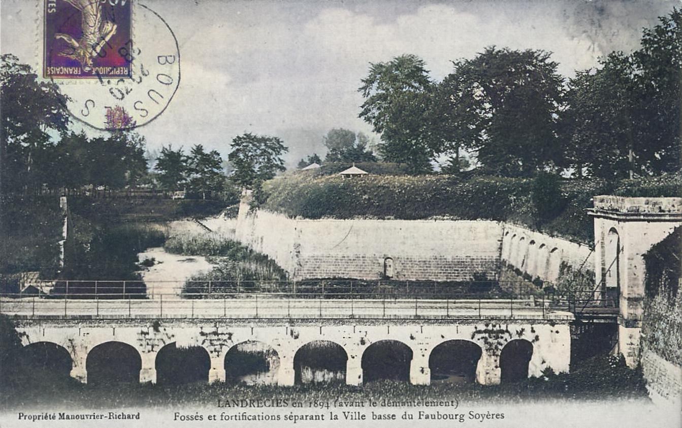 Remparts de Landrecies, demi-bastion du Quesnoy