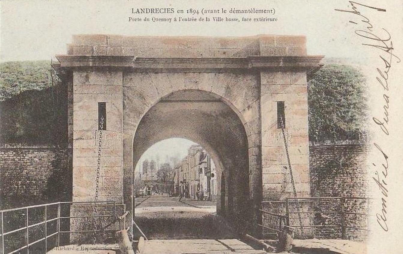 Remparts de Landrecies, porte du Quesnoy