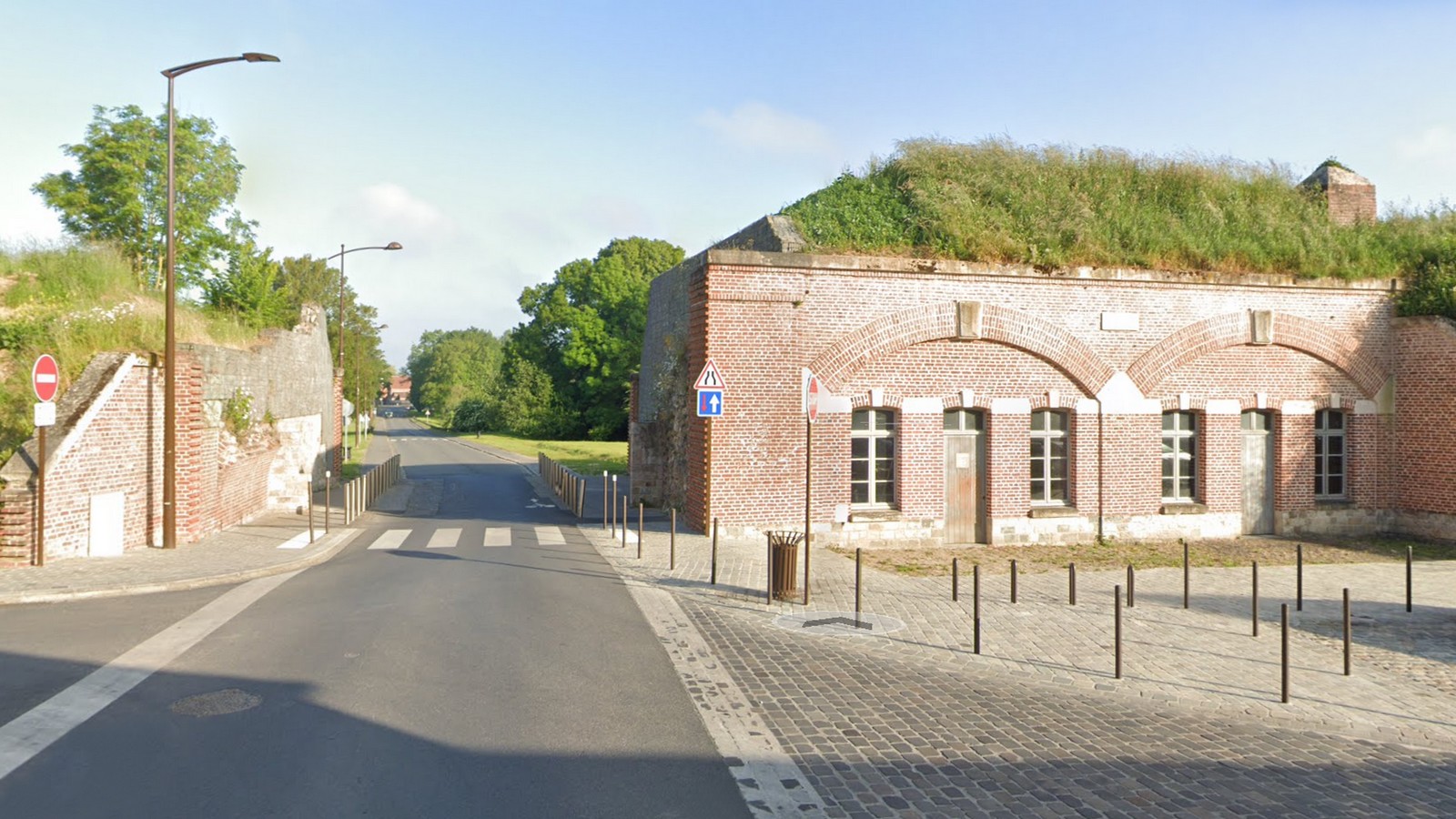 Le Quesnoy, ses remparts. Porte St Martin