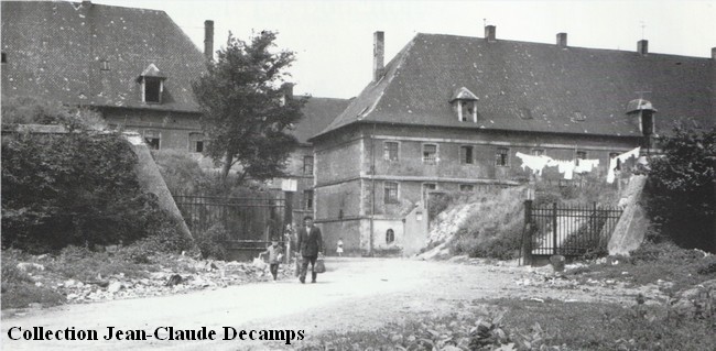 Remparts de Maubeuge, ouverture de la courtine de la Croix.