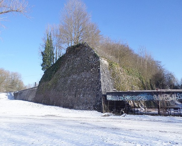 Les remparts de Maubeuge, la demi-lune de la Croix.