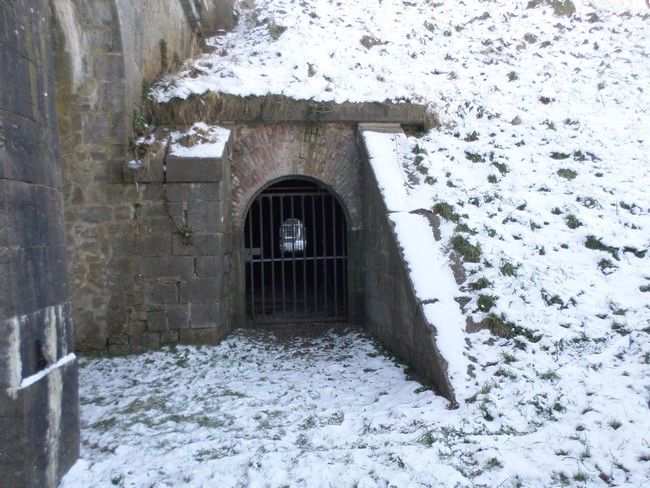 Les remparts de Maubeuge, entrée galerie